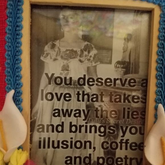 Frida Kahlo Decorated Frame - Picture 2 of 3